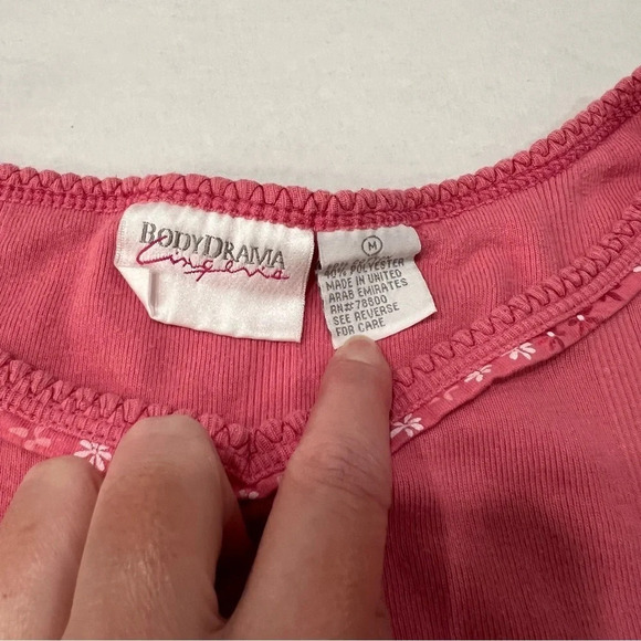 BODY DRAMA 2 piece Pink pajama‎ set - Picture 12 of 16